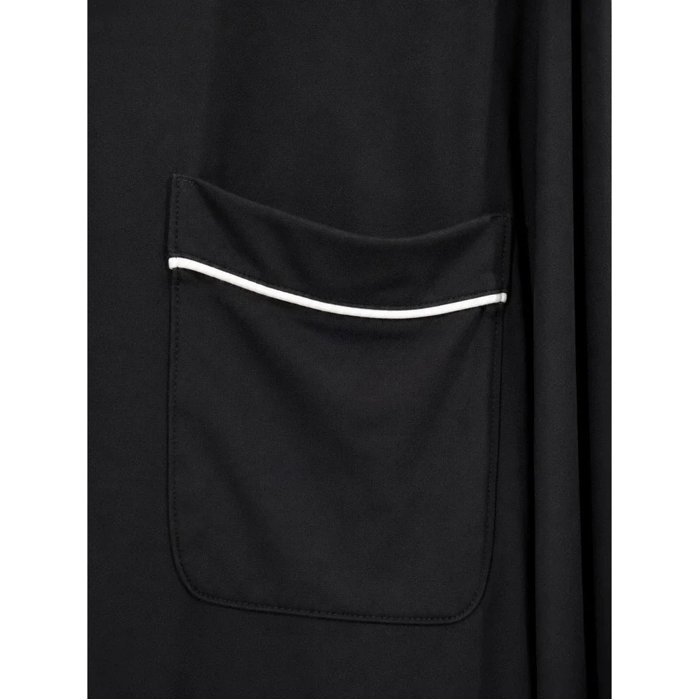 Cozy Earth Women's Extra Large Black Bamboo Pajama Set Quiet Luxury Lounge
